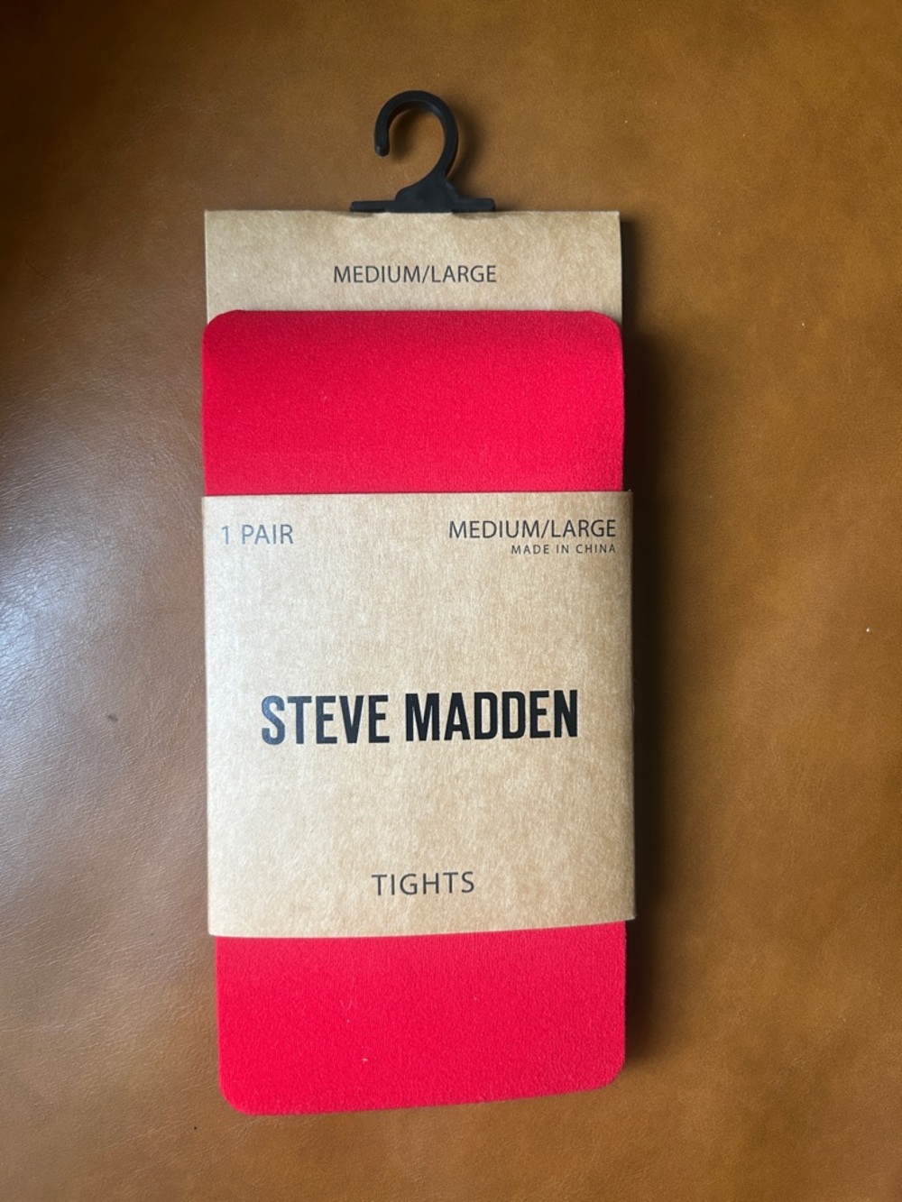 Steve Madden Men’s Bright Red Tights